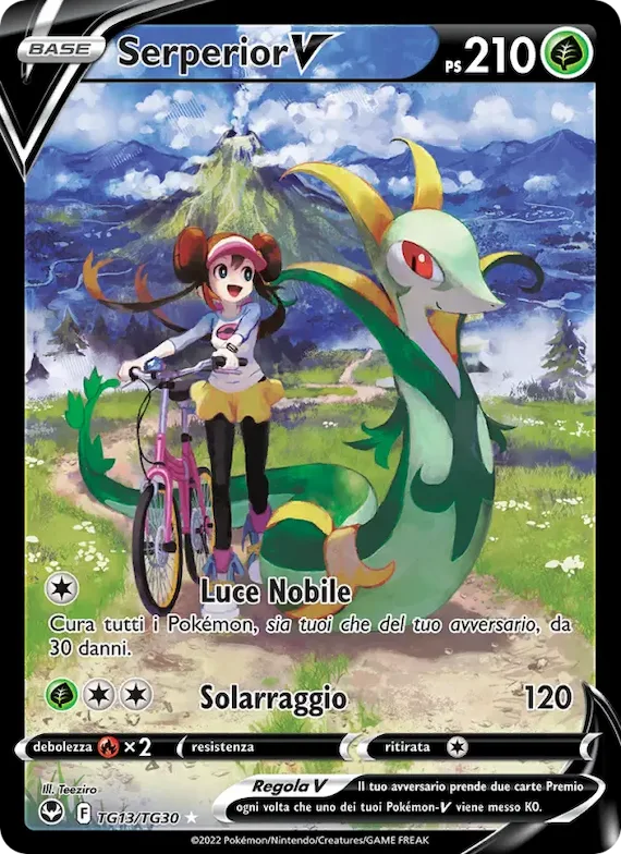 Serperior V TG13 – Tempesta Argentata Galleria Allenatori