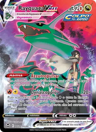 Rayquaza VMAX TG20 – Tempesta Argentata Galleria Allenatori