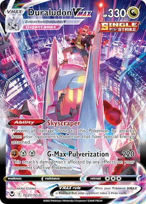 Duraludon VMAX #TG21 – Silver Tempest Trainer Gallery