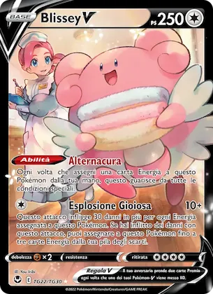 Blissey V TG22 – Tempesta Argentata Galleria Allenatori