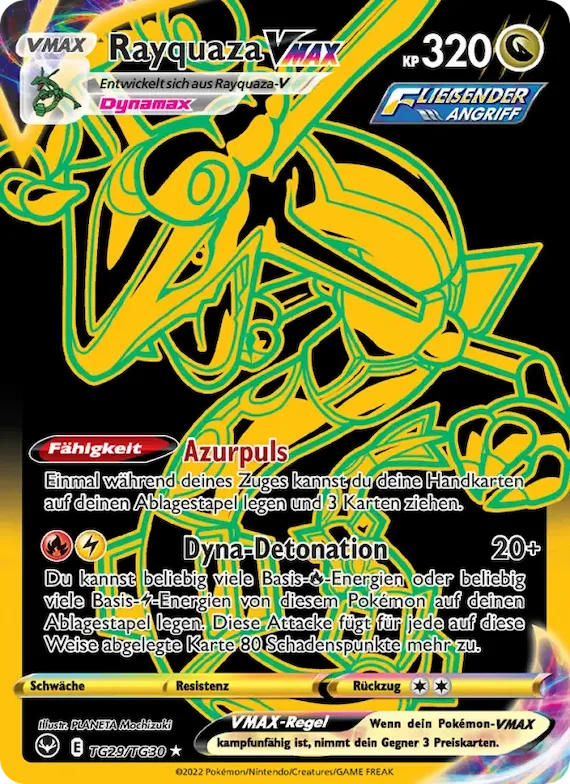 Rayquaza VMAX TG29 – Silberne Sturmwinde Trainer-Galerie