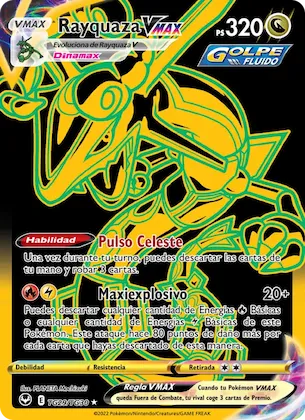 Rayquaza VMAX TG29 – Tempestad Plateada Galería de Entrenador