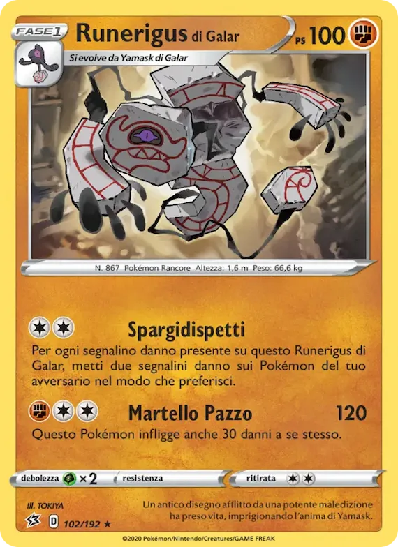 Runerigus di Galar 102 – Fragore Ribelle