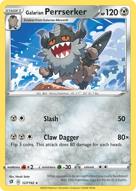 Perrserker de Galar 127 – Rixa Rebelde