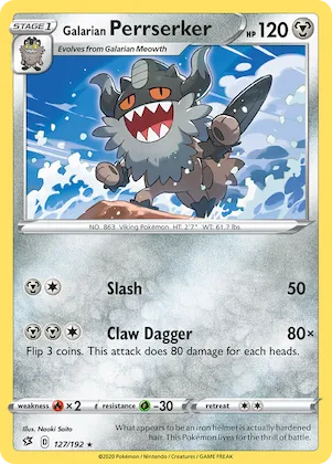Galarian Perrserker #127 – Rebel Clash