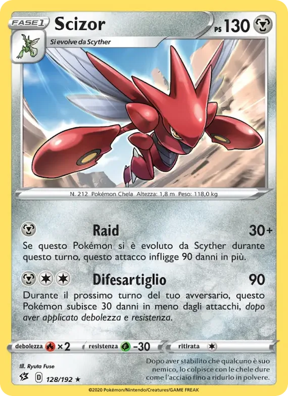 Scizor 128 – Fragore Ribelle