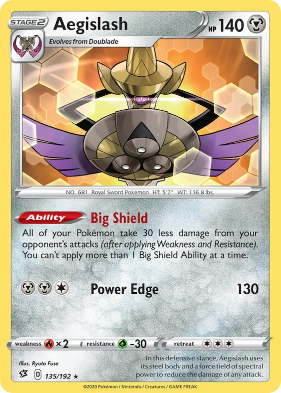 Aegislash 135 – Rixa Rebelde