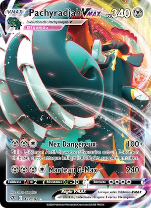 Pachyradjah VMAX n° 137 – Clash des Rebelles