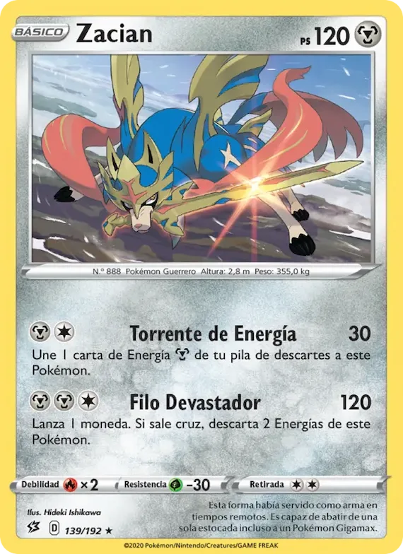 Zacian 139 – Choque Rebelde