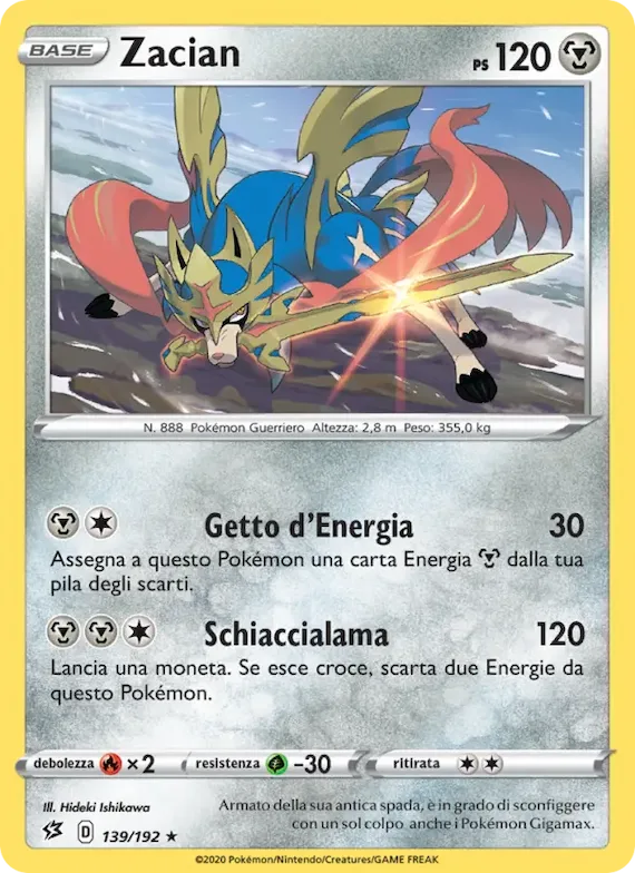 Zacian 139 – Fragore Ribelle