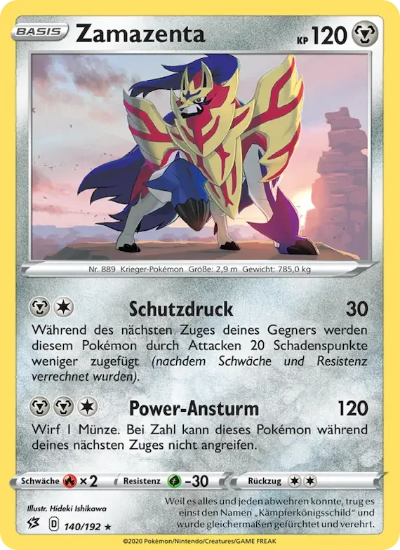 Zamazenta 140 – Clash der Rebellen