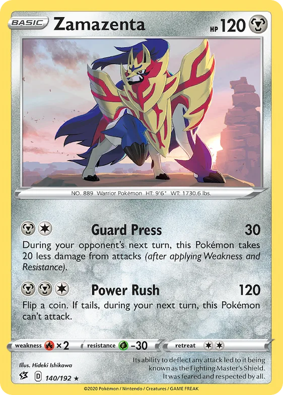 Zamazenta 140 – Rixa Rebelde