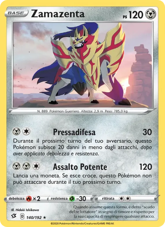 Zamazenta 140 – Fragore Ribelle