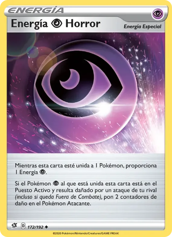 Energía Psychic Horror 172 – Choque Rebelde