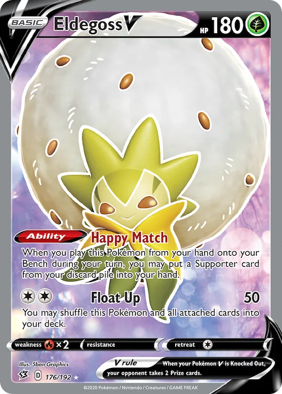 Eldegoss V #176 – Rebel Clash