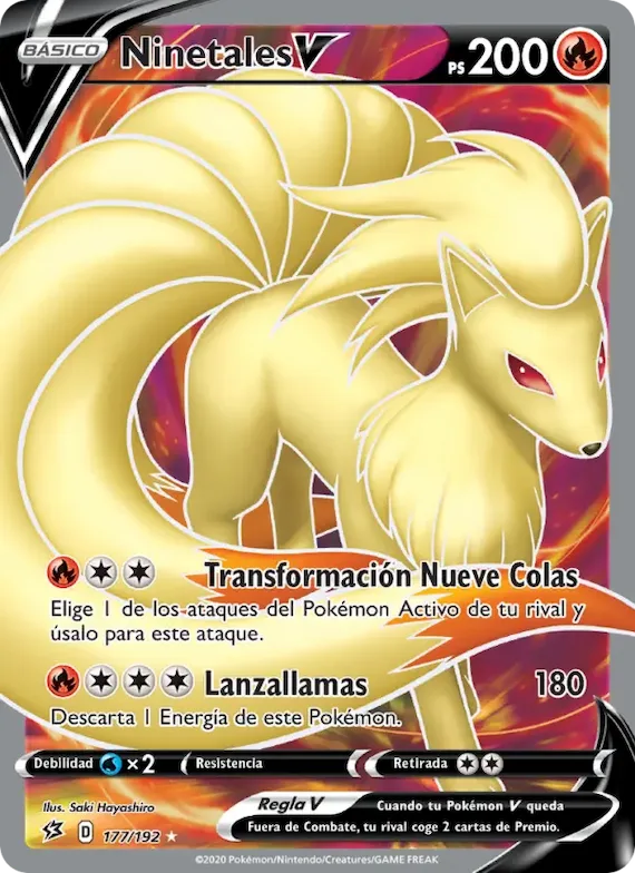Ninetales V 177 – Choque Rebelde