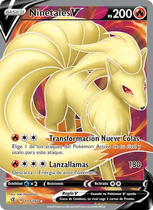 Ninetales V 177 – Choque Rebelde