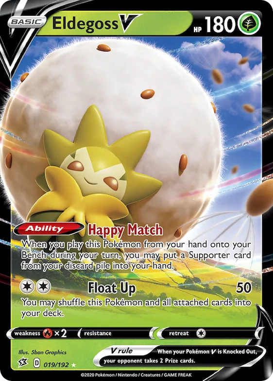 Eldegoss V #19 – Rebel Clash