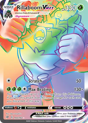 Rillaboom VMAX #193 – Rebel Clash
