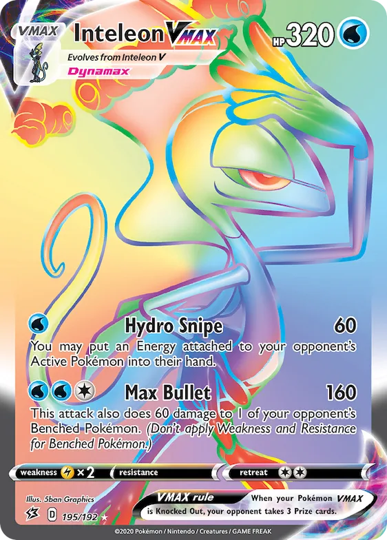 Inteleon VMAX #195 – Rebel Clash