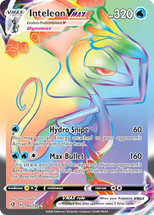 Inteleon VMAX #195 – Rebel Clash