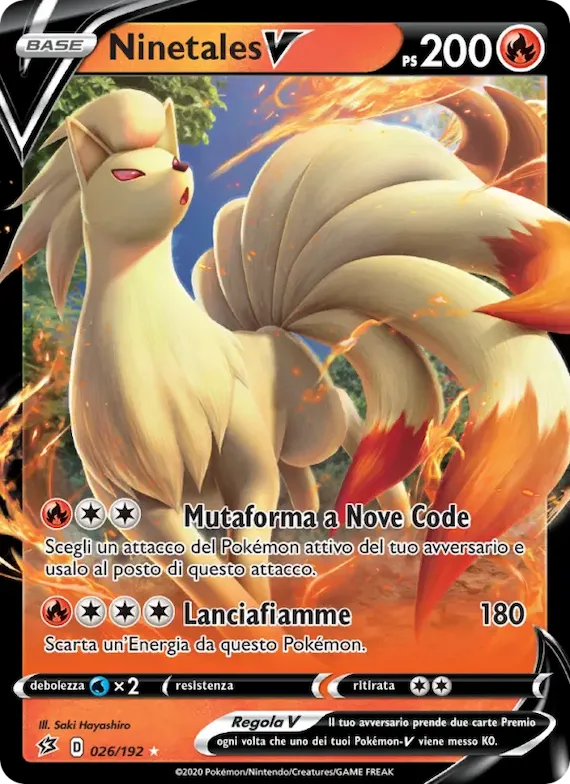 Ninetales V 26 – Fragore Ribelle