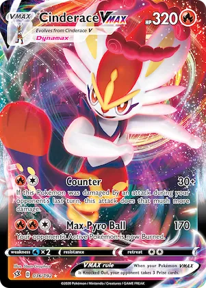 Cinderace VMAX #36 – Rebel Clash