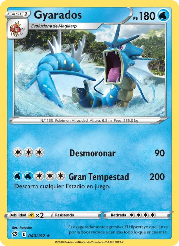 Gyarados 40 – Choque Rebelde