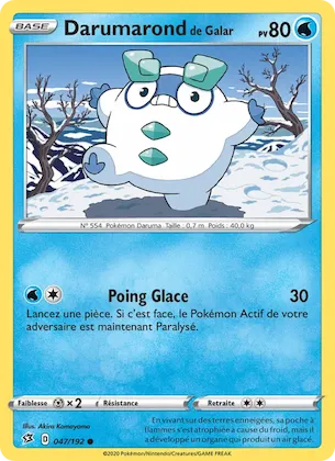 Darumarond de Galar n° 47 – Clash des Rebelles