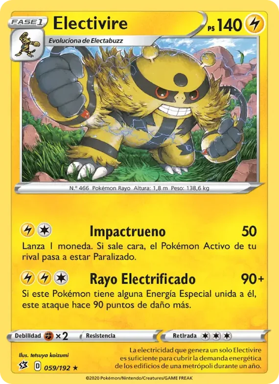 Electivire 59 – Choque Rebelde
