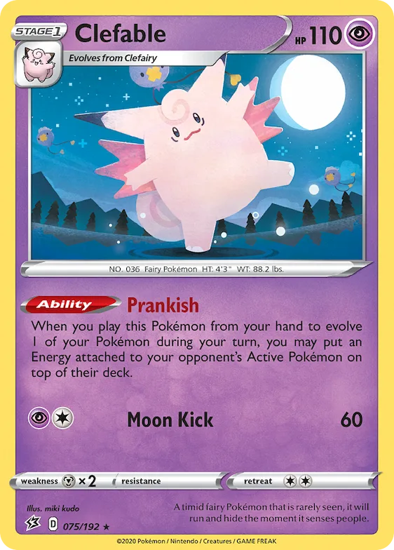 Clefable #75 – Rebel Clash