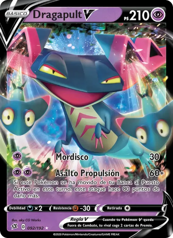 Dragapult V 92 – Choque Rebelde