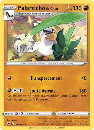 Palarticho de Galar n° 95 – Clash des Rebelles