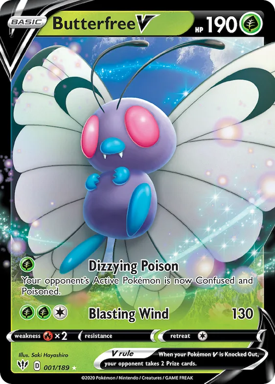 Butterfree V #1 – Darkness Ablaze