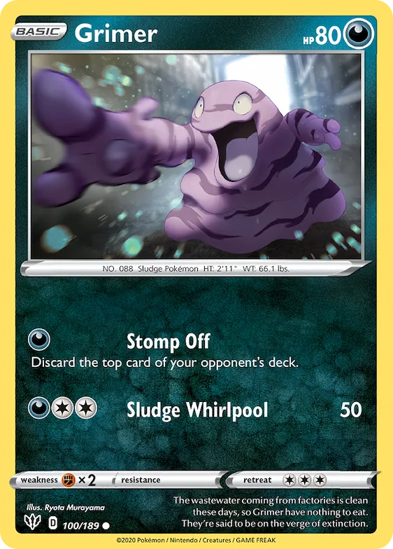 Grimer 100 – Escuridão Incandescente