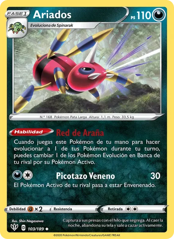 Ariados 103 – Oscuridad Incandescente