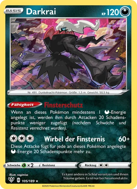 Darkrai 105 – Flammende Finsternis