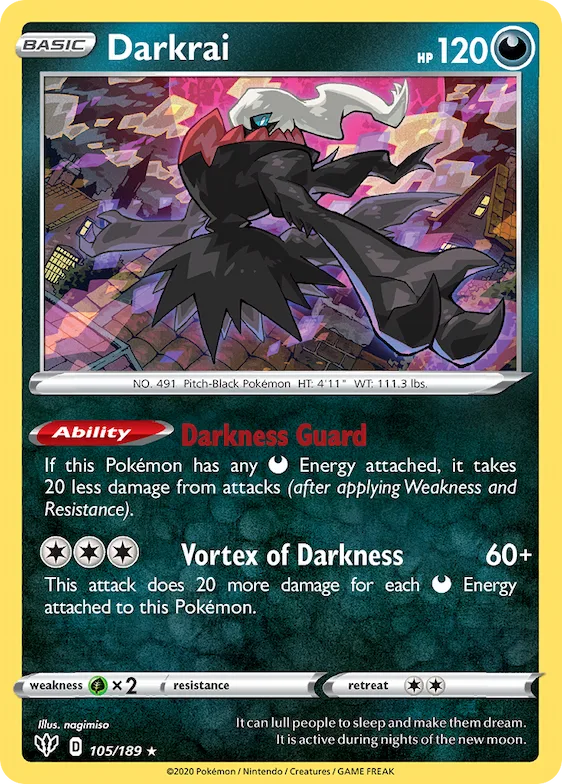 Darkrai #105 – Darkness Ablaze