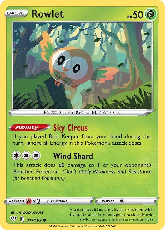 Rowlet 11 – Escuridão Incandescente
