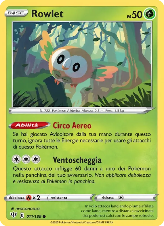Rowlet 11 – Fiamme Oscure