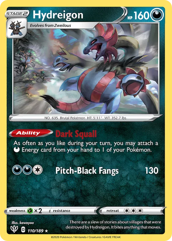 Hydreigon 110 – Escuridão Incandescente