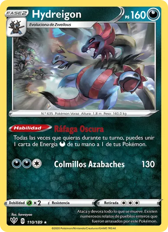 Hydreigon 110 – Oscuridad Incandescente