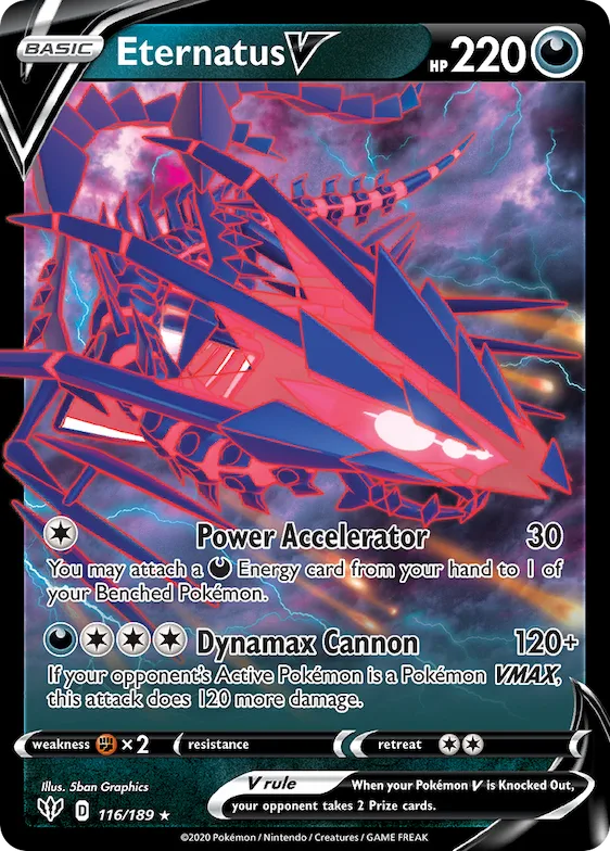 Eternatus V #116 – Darkness Ablaze