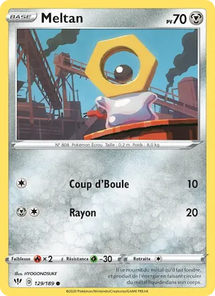 Meltan n° 129 – Ténèbres Embrasées