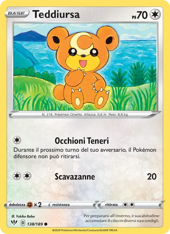 Teddiursa 138 – Fiamme Oscure