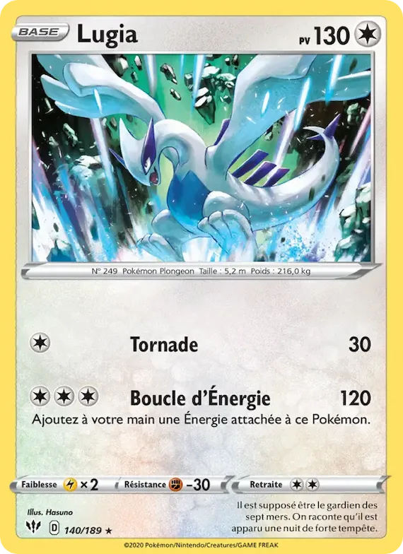 Lugia 140 – Ténèbres Embrasées