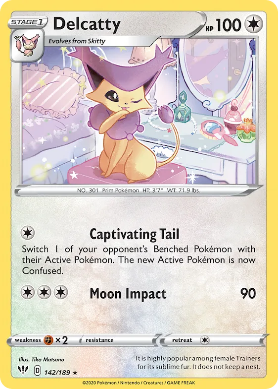 Delcatty #142 – Darkness Ablaze