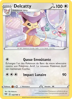Delcatty n° 142 – Ténèbres Embrasées