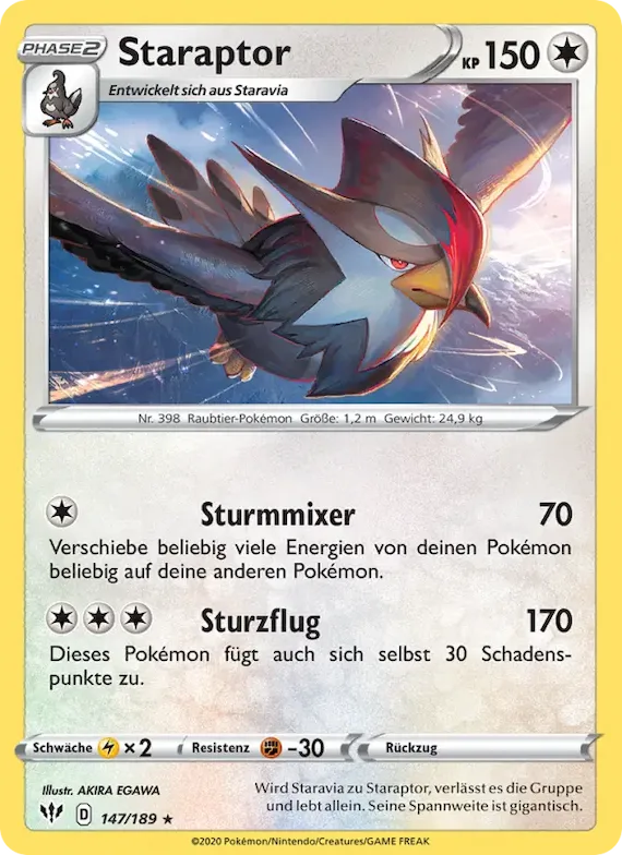 Staraptor 147 – Flammende Finsternis
