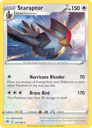 Staraptor #147 – Darkness Ablaze